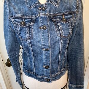 ChiQle Blue Denim Architect Jacket